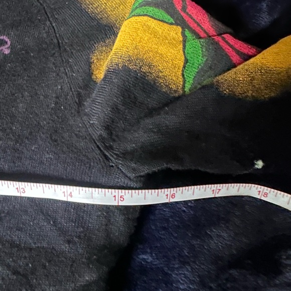 Ed Hardy Graphic Knit Zip Up Sweater Top - Picture 6 of 8